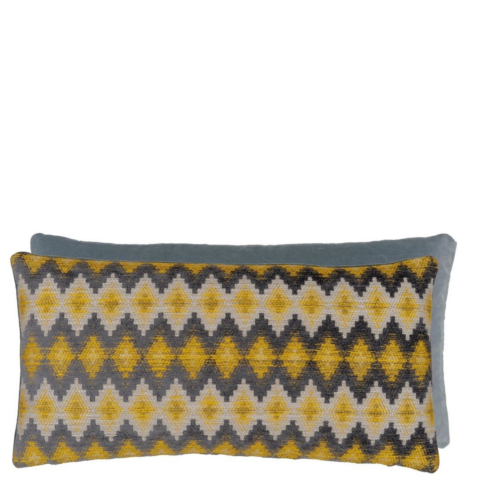 Perzina Cushion By William Yeoward In Citron Yellow